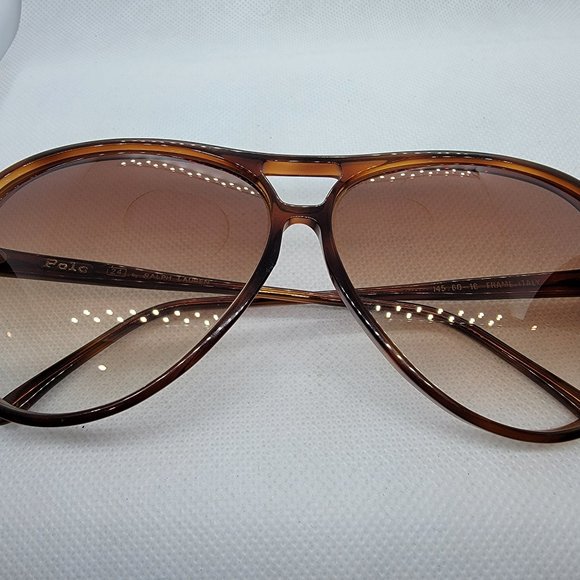 *SOLD* POLO by RALPH LAUREN 24 Tortoise VTG Sunglasses - Picture 10 of 12